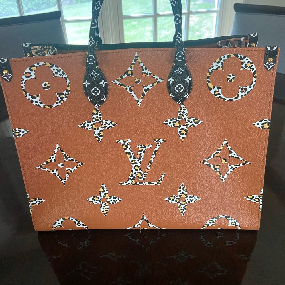 Louis Vuitton On The Go Jungle Monogram Tote